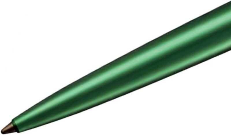 Parker Jotter Green Ballpoint Pen - Blue Ink - Image 2